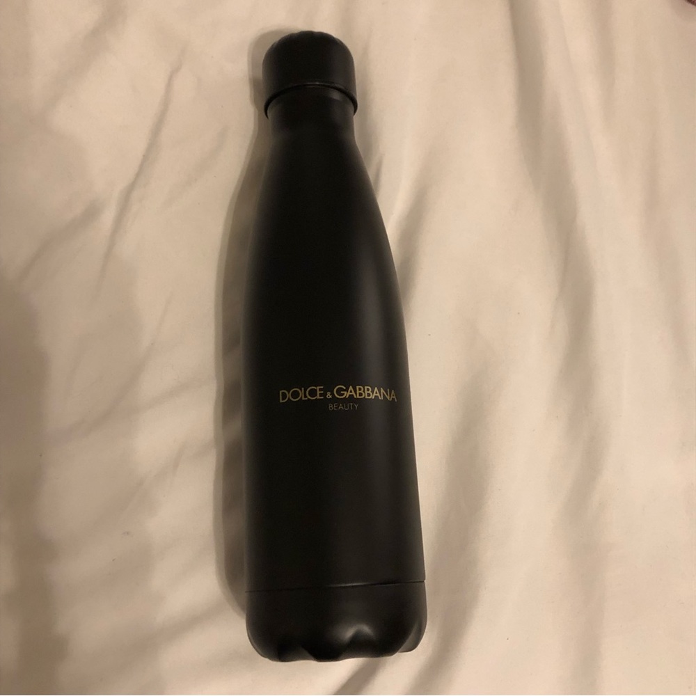 Dolce & Gabbana Bottle with Gold Writing water Bottle Tumbler